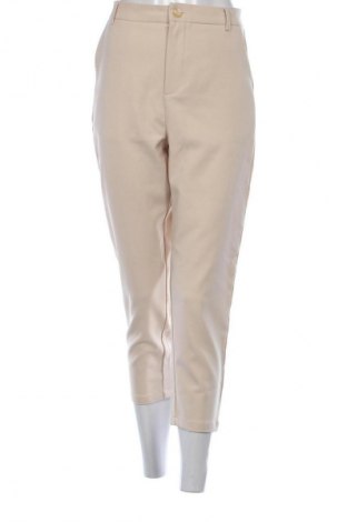 Pantaloni de femei DAZY, Mărime M, Culoare Ecru, Preț 77,17 Lei