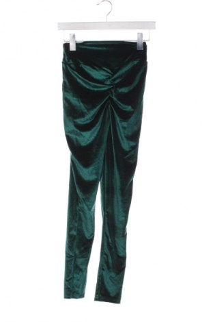 Damskie spodnie De La Creme, Rozmiar XS, Kolor Zielony, Cena 94,00 zł