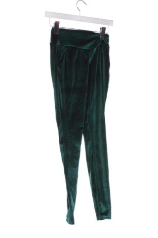Damskie spodnie De La Creme, Rozmiar XS, Kolor Zielony, Cena 94,00 zł