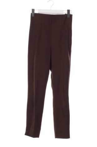 Дамски панталон Gina Tricot, Размер XXS, Цвят Кафяв, Цена 27,02 лв.