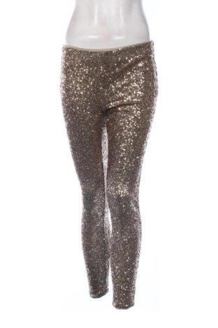 Damskie spodnie H&M, Rozmiar M, Kolor Złocisty, Cena 124,29 zł