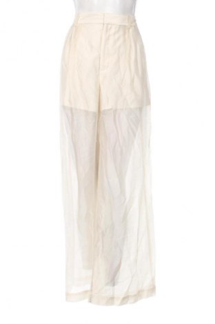 Pantaloni de femei H&M, Mărime XXL, Culoare Ecru, Preț 76,32 Lei