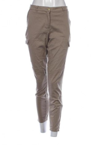 Дамски панталон H&M, Размер XL, Цвят Бежов, Цена 29,33 лв.