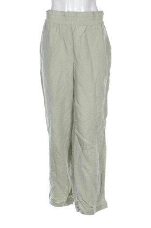 Дамски панталон H&M, Размер L, Цвят Зелен, Цена 17,99 лв.