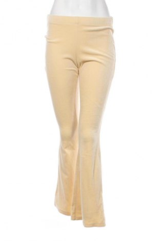 Pantaloni de femei H&M Divided, Mărime S, Culoare Galben, Preț 58,99 Lei