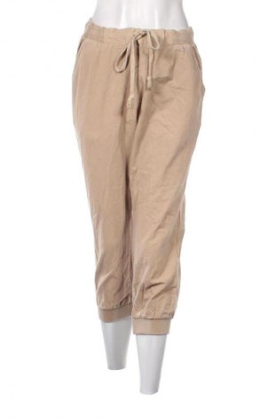 Дамски панталон Kaffe, Размер L, Цвят Бежов, Цена 40,89 лв.