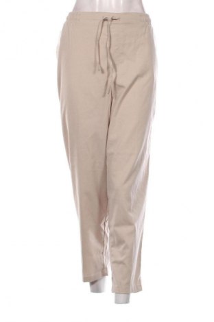 Damskie spodnie LCW, Rozmiar XXL, Kolor ecru, Cena 66,67 zł