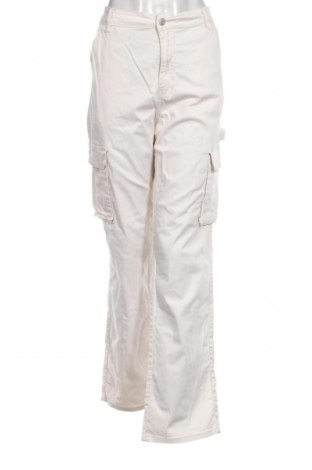 Pantaloni de femei Laulia, Mărime L, Culoare Ecru, Preț 63,99 Lei