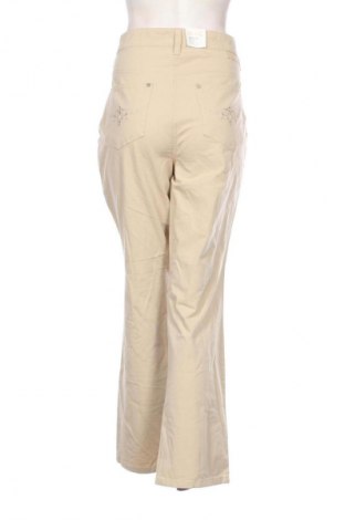 Дамски панталон Mac, Размер XL, Цвят Бежов, Цена 63,99 лв.