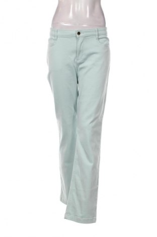 Pantaloni de femei Marks & Spencer, Mărime L, Culoare Albastru, Preț 71,10 Lei