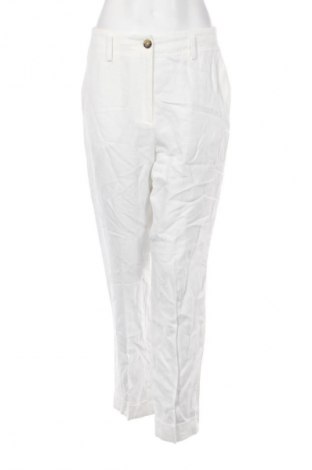 Pantaloni de femei Massimo Dutti, Mărime M, Culoare Alb, Preț 217,99 Lei