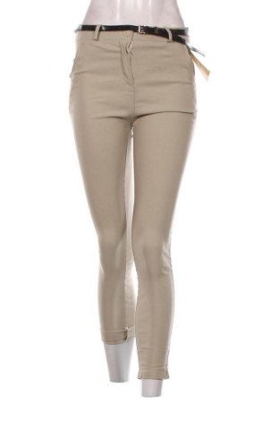 Pantaloni de femei NEW COLLECTION, Mărime S, Culoare Bej, Preț 144,99 Lei