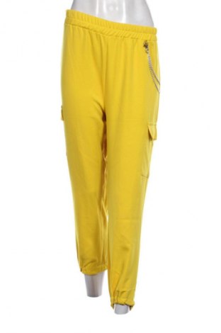 Damskie spodnie NEW COLLECTION, Rozmiar S, Kolor Żółty, Cena 77,99 zł