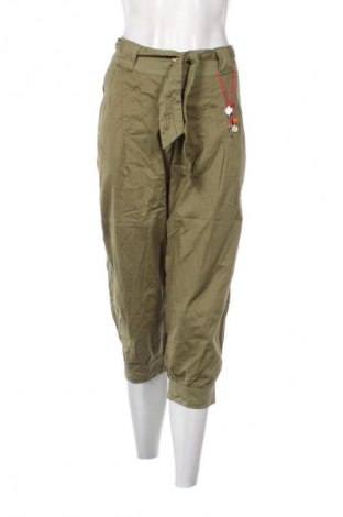 Damskie spodnie Not The Same, Rozmiar L, Kolor Zielony, Cena 105,75 zł