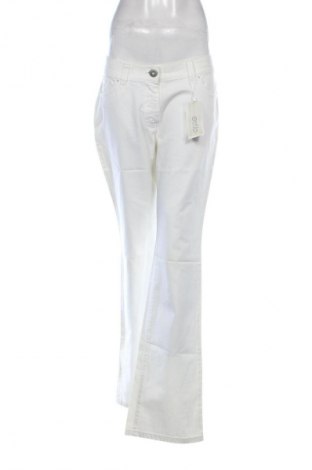 Damskie spodnie Oltre, Rozmiar L, Kolor Biały, Cena 321,84 zł