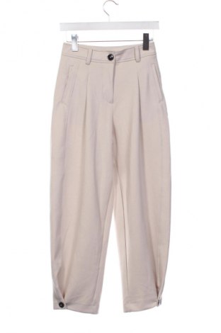 Pantaloni de femei Reserved, Mărime XS, Culoare Bej, Preț 121,05 Lei