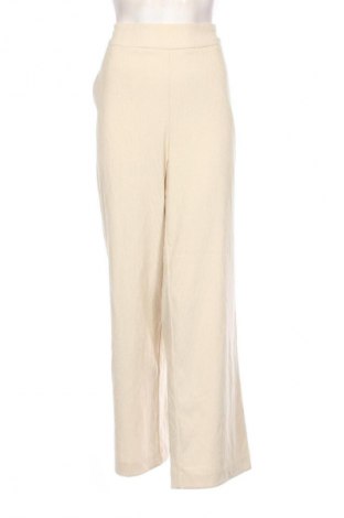 Γυναικείο παντελόνι Selected Femme, Μέγεθος XL, Χρώμα  Μπέζ, Τιμή 15,99 €