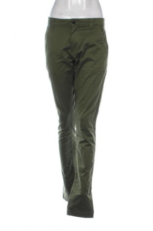 Pantaloni de femei Tommy Jeans, Mărime L, Culoare Verde, Preț 146,99 Lei