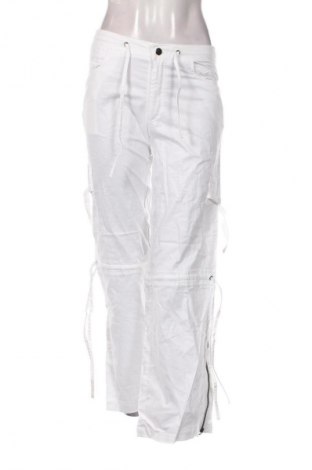 Дамски панталон Unbranded, Размер M, Цвят Бял, Цена 23,70 лв.