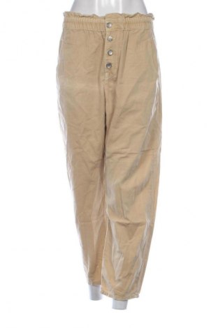 Damenhose Zara, Größe M, Farbe Beige, Preis 17,99 €