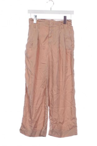Дамски панталон Zara, Размер XS, Цвят Бежов, Цена 26,98 лв.