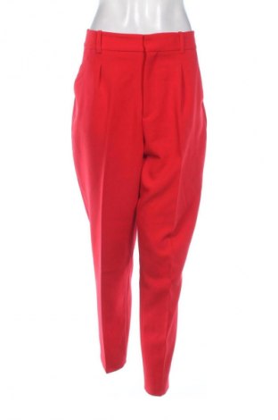 Дамски панталон Zara, Размер M, Цвят Червен, Цена 26,98 лв.