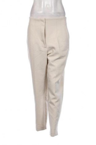 Pantaloni de femei Zara, Mărime L, Culoare Bej, Preț 85,99 Lei