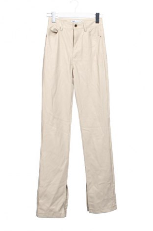 Pantaloni de femei Zara, Mărime XS, Culoare Ecru, Preț 90,99 Lei