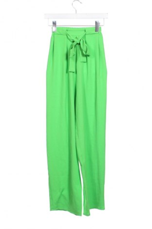 Γυναικείο παντελόνι Zara, Μέγεθος XS, Χρώμα Πράσινο, Τιμή 12,99 €