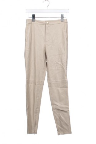 Pantaloni de femei Zara, Mărime XS, Culoare Bej, Preț 60,99 Lei