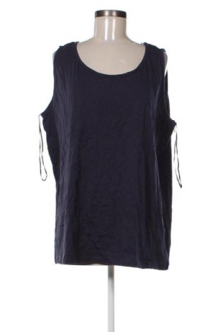 Damska koszulka na ramiączkach Bpc Bonprix Collection, Rozmiar XXL, Kolor Niebieski, Cena 39,99 zł