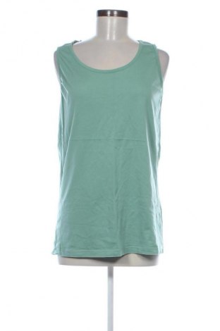 Damska koszulka na ramiączkach Bpc Bonprix Collection, Rozmiar L, Kolor Zielony, Cena 39,31 zł