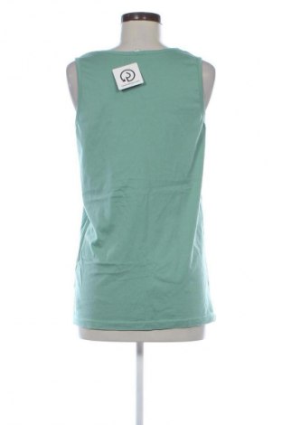 Damska koszulka na ramiączkach Bpc Bonprix Collection, Rozmiar L, Kolor Zielony, Cena 39,31 zł