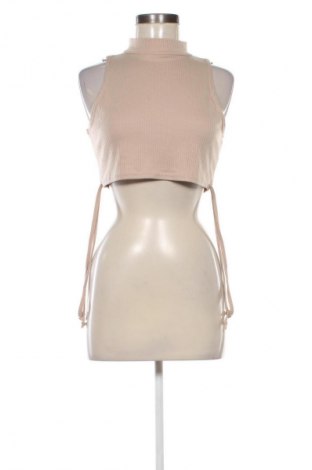 Damska koszulka na ramiączkach I Saw It First, Rozmiar S, Kolor Beżowy, Cena 40,45 zł