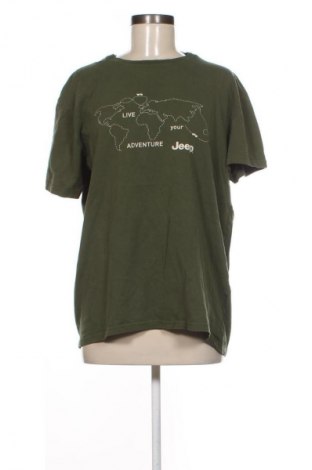 Γυναικείο αμάνικο μπλουζάκι Jeep, Μέγεθος L, Χρώμα Πολύχρωμο, Τιμή 7,12 €