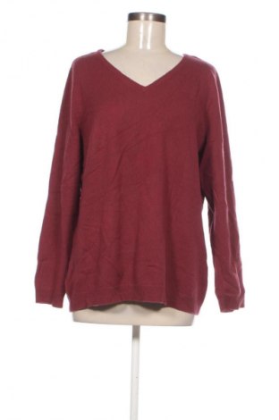 Дамски пуловер Adagio, Размер XL, Цвят Червен, Цена 31,99 лв.