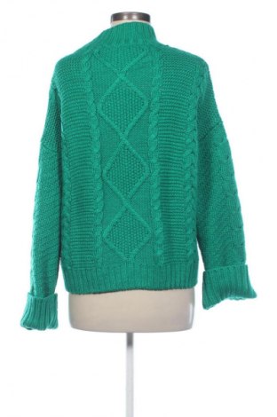 Дамски пуловер Amisu, Размер M, Цвят Зелен, Цена 29,00 лв.