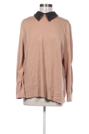 Pulover de femei Be Gold, Mărime XXL, Culoare Bej, Preț 74,99 Lei
