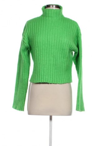 Damski sweter Bershka, Rozmiar S, Kolor Zielony, Cena 123,99 zł