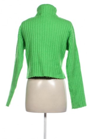 Damski sweter Bershka, Rozmiar S, Kolor Zielony, Cena 123,99 zł