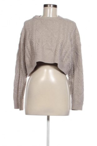 Damenpullover Bershka, Größe M, Farbe Beige, Preis 10,99 €