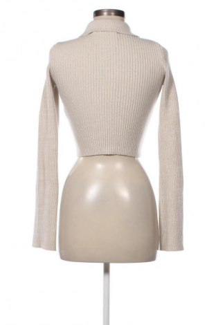 Pulover de femei Bershka, Mărime S, Culoare Bej, Preț 77,17 Lei