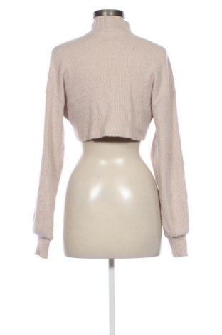 Γυναικείο πουλόβερ Bershka, Μέγεθος XS, Χρώμα  Μπέζ, Τιμή 11,35 €