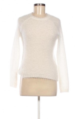 Pulover de femei Bershka, Mărime XS, Culoare Alb, Preț 72,99 Lei