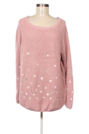 Damski sweter Bpc Bonprix Collection, Rozmiar XL, Kolor Różowy, Cena 60,99 zł