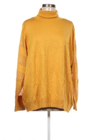 Γυναικείο πουλόβερ Bpc Bonprix Collection, Μέγεθος 3XL, Χρώμα Πορτοκαλί, Τιμή 20,99 €