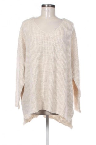 Pulover de femei C&A, Mărime XXL, Culoare Ecru, Preț 133,76 Lei