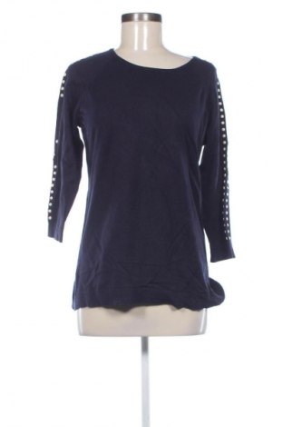 Дамски пуловер Calvin Klein, Размер M, Цвят Син, Цена 36,99 лв.