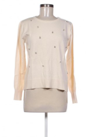 Damski sweter Cecilia Benetti, Rozmiar XL, Kolor Beżowy, Cena 80,46 zł