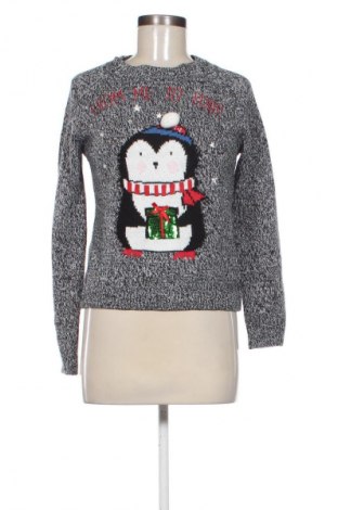 Γυναικείο πουλόβερ Clockhouse, Μέγεθος S, Χρώμα Γκρί, Τιμή 7,99 €